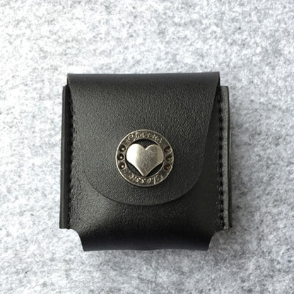 For Apple Airpods Protective Decorative Genuine Leather Bag Cover Case Pouch Earphone Cover Fashion Accessory Soft Scratch-proof