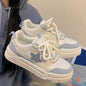 Little white shoes, female autumn niche original design, Japanese canvas shoes, internet famous versatile casual board shoes