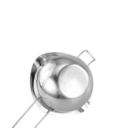 Stainless steel chocolate melting furnace, heating pot melting furnace for baking, butter heating and melting bowl