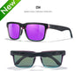 Classic polarized sunglasses for men and women ultra light driving glasses colorful real film sunglasses