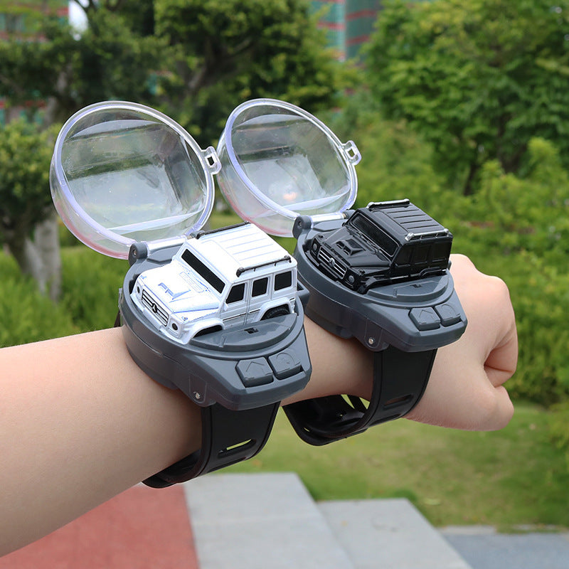 Children's Remote Control Car Watch Remote Control Car Mini Toy Car Charging Racing USB