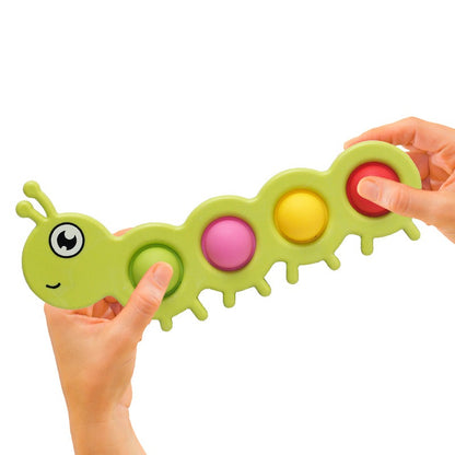 Fidget Simple Dimple Rat Killer Pioneer Finger Bubble Music Silicone Keychain Decompression