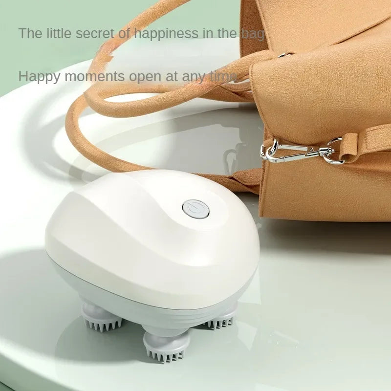Deep Scalp Massager Head Cleaning Massager Also Suitable for Pets Electric Massage Tool Washable and Portable