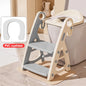 Potty Training Seat & Toddler Step Stool Stability Toddler Toilet Seat Adjustable Height Potty Seats for Toddlers Boys Girls