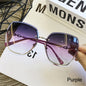Women's Men Rimless Square Polarized Sunglasses New Outdoor Cycling Sun Glasses Vintage Shades Female UV400 Eyewear Accessories