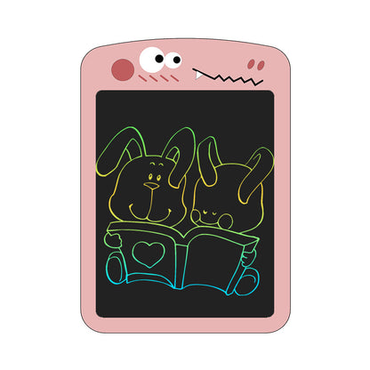 6.5 Inch Cartoon Couple Dinosaur LCD Writing Board Family Message Note Children's Early Puzzle LCD Writing Board