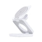 Three in one wireless charger with foldable magnetic suction suitable for iPhone wireless charging, phone holder desktop