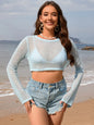 Long sleeved pullover knitted sweater for women short sleeved solid color knitted sweater for women