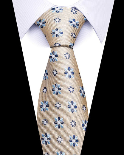 Men's 8cm Business Professional Striped Tie Wedding Suit Accessories Polyester Tie Men