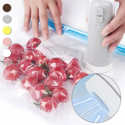 Vacuum Sealer Packaging Machine Household Food Vacuum Sealing Machine Small Plastic Sealing Machine Vacuum Food Sealing Handheld