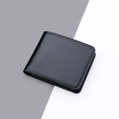 Wallet Men's Short Wallet  Business Wallet Simple Men's College Students Trendy Youth Wallet
