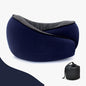 U-shaped memory cotton neck pillow with slow rebound for car travel neck protection