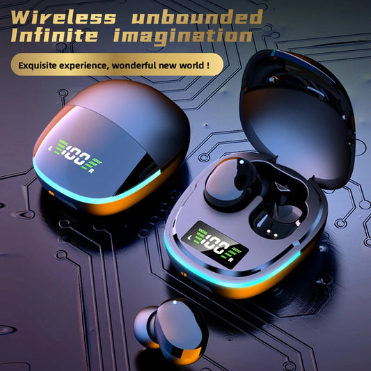 G9S Bluetooth Earphone Battery Display Stereo In Ear Sports TWS Portable