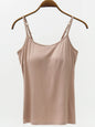 Adjustable Strap Modal Cami with Bra
