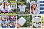 Adult Waterproof Rain Poncho 120 x 150cm – Lightweight Hooded Emergency Rain Cover for Festivals, Concerts, Theme Parks, Sports, Travel & Outdoor Events