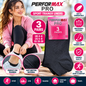3 Pairs Women’s Sport Trainer Liner Socks UK 4–6 / EU 35–38 – Performax Pro Black Low Cut Ankle Socks | Soft Everyday Gym, Walking & Trainer Socks