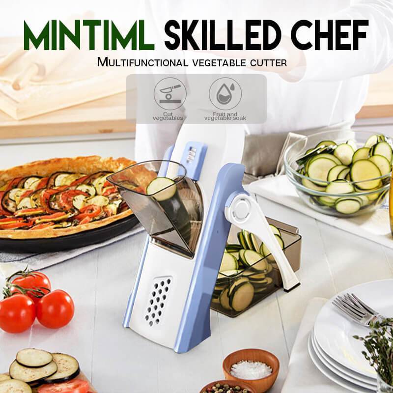 Multi Purpose 5 in 1Shredder Cutter Vegetable Slicer Artifact Shred Slice Fruit Potato Peeler Kitchen Accessories Manual Slicers