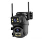 Dual screen wireless 360 degree mobile remote outdoor WiFi camera monitoring