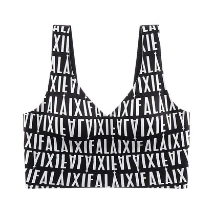 Seven breasted lingerie for women mid thick design without steel rings abdominal compression and anti sagging lingerie