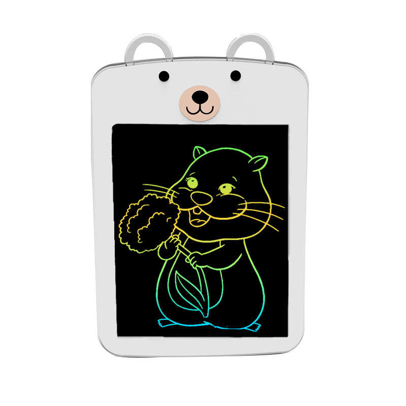 New 6.5 Inch Cartoon Children's Early Education Puzzle Graffiti Painting LCD Writing Board Family Message LCD Writing Board