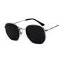 Men Sunglases Sun glasses NEW Women Metal Frame Fishing Glasses Gold tea Eyewear lentes de sol hombre okulary UV400