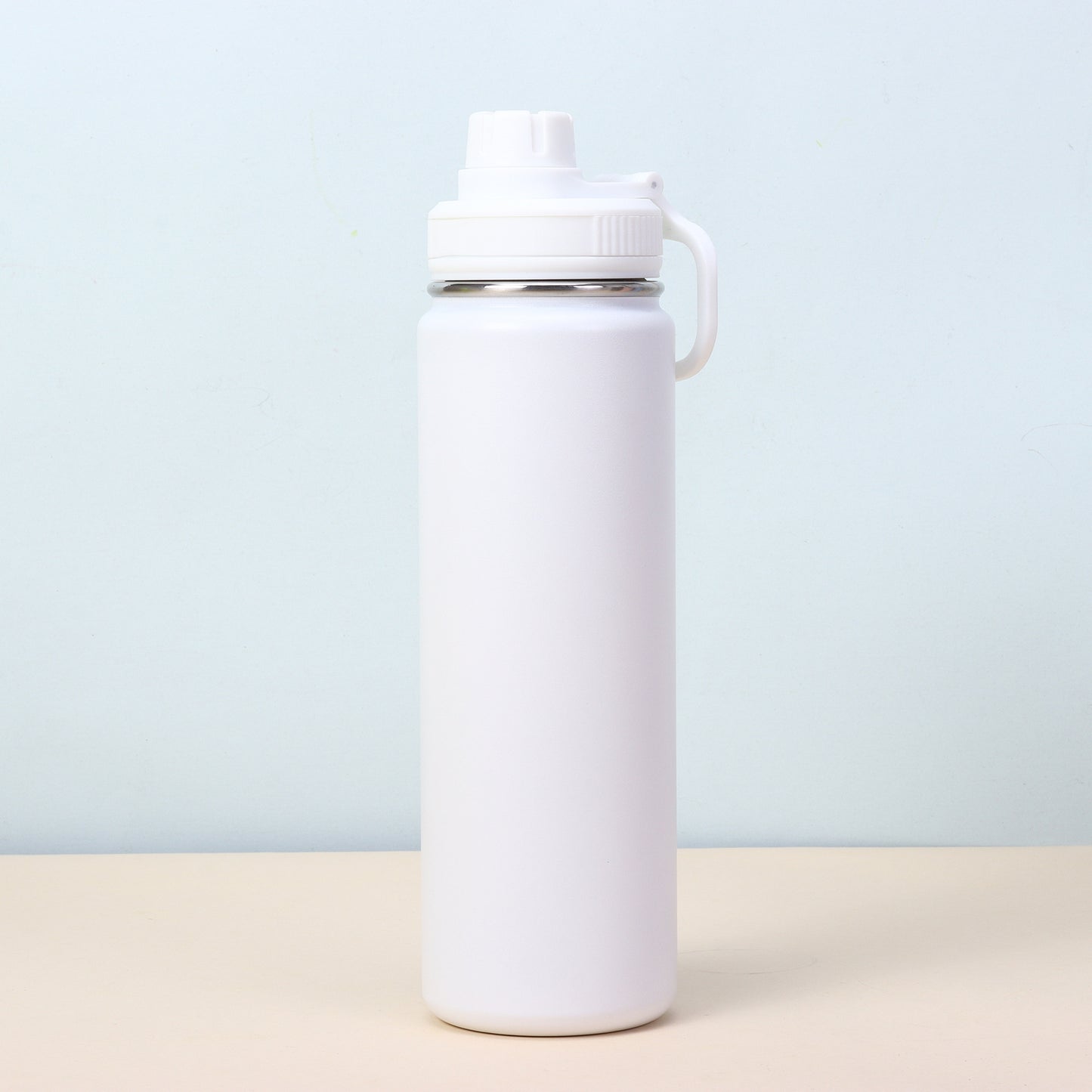 304 stainless steel double-layer vacuum portable household thermos cup