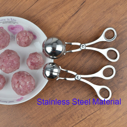 Convenient Kitchen Meatball Maker Stainless Steel Meatball Clip Fish Ball Rice Ball Making Mold Tool Kitchen Accessories