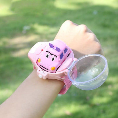 Children's Remote Control Car Watch Remote Control Car Mini Toy Car Charging Racing USB