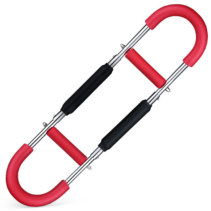 Adjustable Spring Twister Arm Exerciser: Strengthen forearms, triceps & chest. Portable home fitness gear.