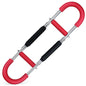 Adjustable Spring Twister Arm Exerciser: Strengthen forearms, triceps & chest. Portable home fitness gear.