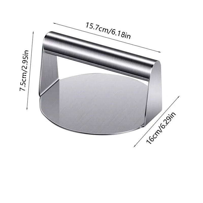 Hamburger Press 304 Stainless Steel Non-Stick Meat Beef Grill Burger Press Patty Maker Hamburger Maker Kitchen Supplies