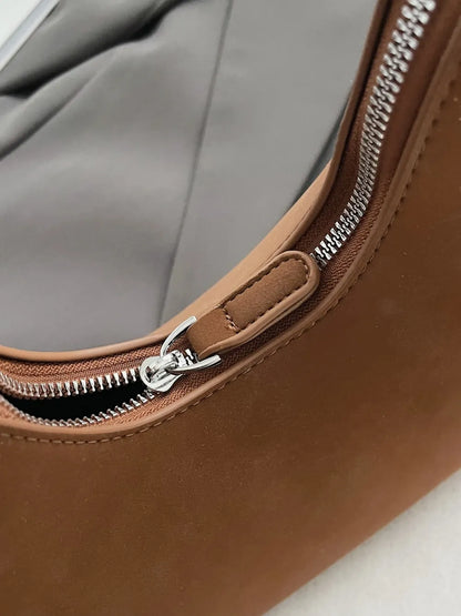 Shoulder Bag with Zip