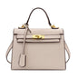 Size Solid Color PU Kelly Bag Candy Color Handbag Cross Shoulder Fashion Model Bag