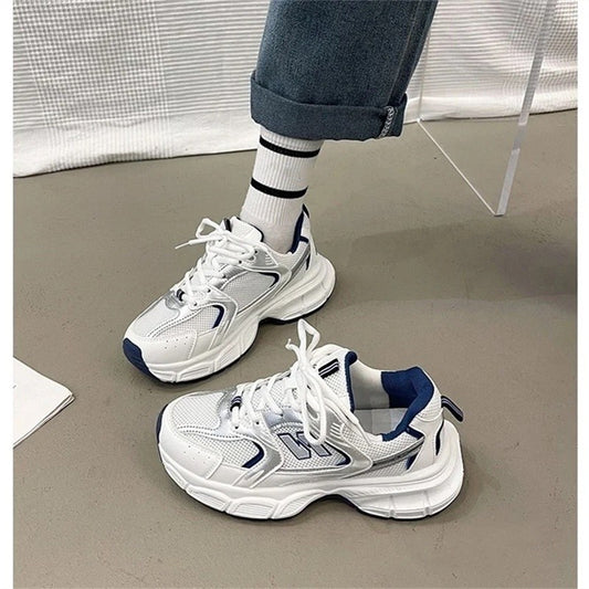 Fashionable casual sports shoes for children versatile breathabl lightweight running dad shoes