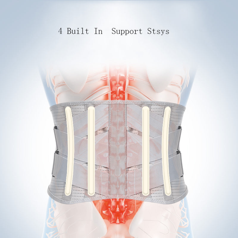 Waist Protection Breathable Support Protection Of Lumbar Disc Protrusion Waistband Fitness Waistband For Men And Women Abdomen Waistband