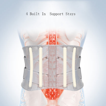 Waist Protection Breathable Support Protection Of Lumbar Disc Protrusion Waistband Fitness Waistband For Men And Women Abdomen Waistband