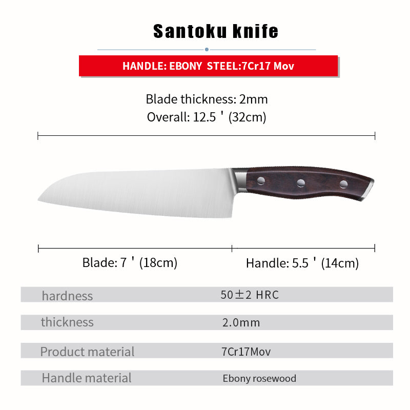 Chef knife  7Cr17mov  Stainless Steel Kitchen GoodsProfessional Cooking Tool