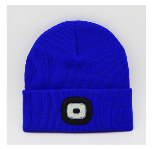 Outdoor Night Fishing Luminous Hat Battery Led Light Knitted Hat Night Led Lighting Riding Hat