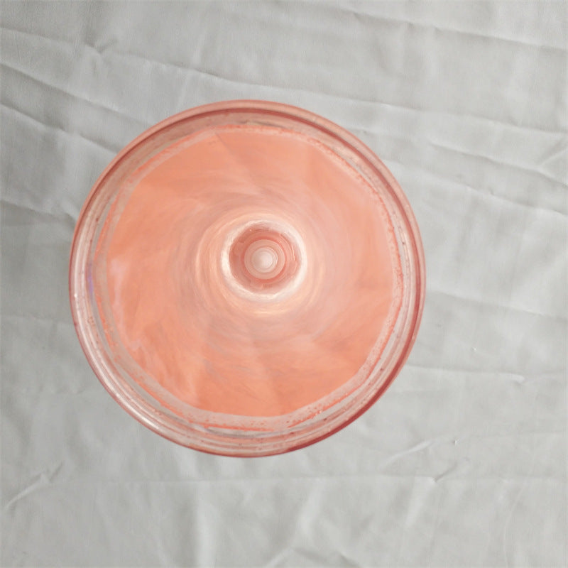 450ml Electric Stirring Cup Spiral Pattern Vortex Protein Powder Shake Cup Automatic Shake Cup Colorful Running Lantern