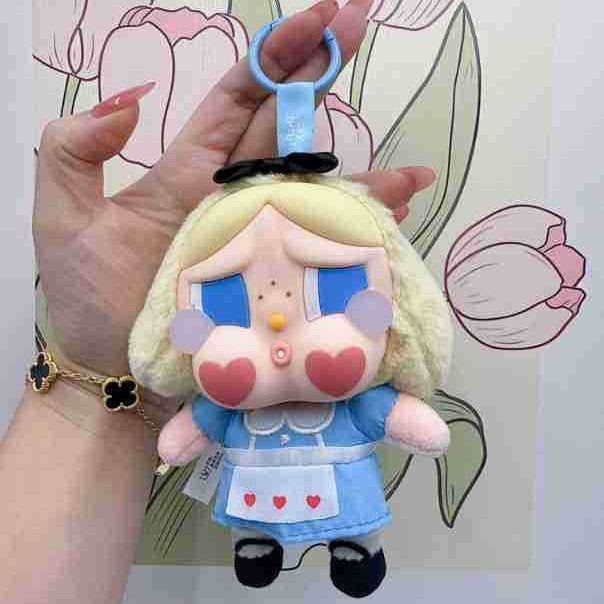 Classic Rabbit and Bear Series Bag Charm with Hidden Tear Design