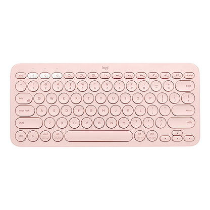 Logitech K380 Mini Bluetooth Wireless Keyboard Tablet Phone Pebble2+K390 Set
