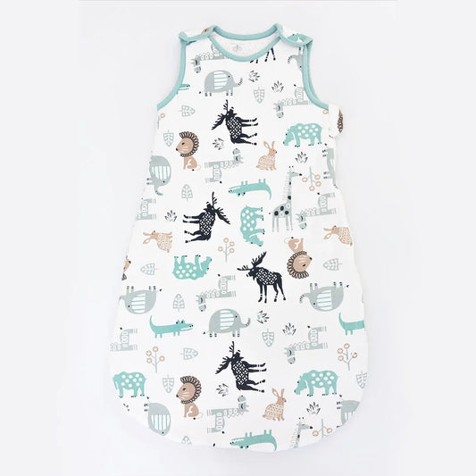 Cotton padded pure cotton swaddle vest for children anti kick and A-class baby sleeping bag