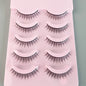 Cartoon Bushy Black Terrier Big Devil False Eyelashes Whole Piece Barbie Eyelashes Natural Little Devil