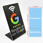 Google comment card NFC standing card NTAG213URL written into Apple Android phone touch NFC review card