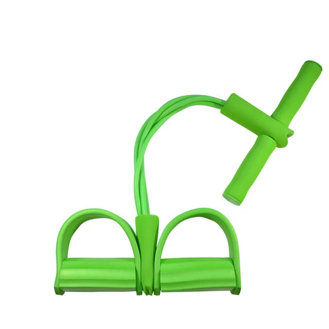 Gum 4 Tube Resistance Bands Latex Pedal  Pull Rope Resistance Band