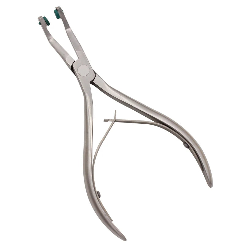 Dental Crown Remover Plier Forceps Removing Temporary Teeth Veneers Spreader Tooth Lab Dentistry Surgical Tool Rubber Tipped