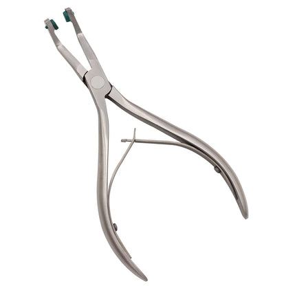 Dental Crown Remover Plier Forceps Removing Temporary Teeth Veneers Spreader Tooth Lab Dentistry Surgical Tool Rubber Tipped