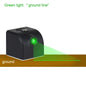 Mini laser horizontal indoor golf assistive device with ultra strong green/red laser beam, portable with battery