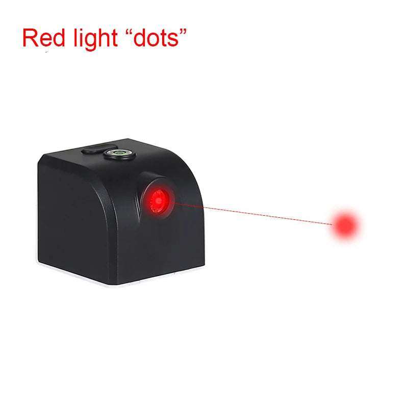 Mini laser horizontal indoor golf assistive device with ultra strong green/red laser beam, portable with battery