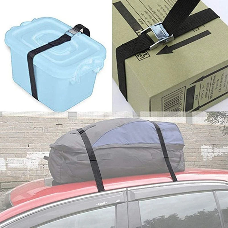 Tie Down Straps Zinc Alloy Adjustable Cam Buckle Luggage Package Fixing Straps Dropshipping